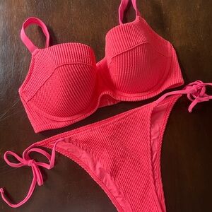 Aerie Crinkle Swim Bikini